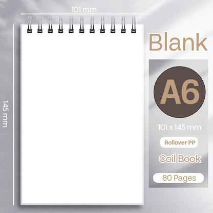 Buku Notebook Ring Atas dan Kiri A5 A6 B5 SBP SBF