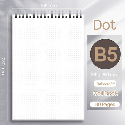 Buku Notebook Ring Atas dan Kiri A5 A6 B5 SBP SBF