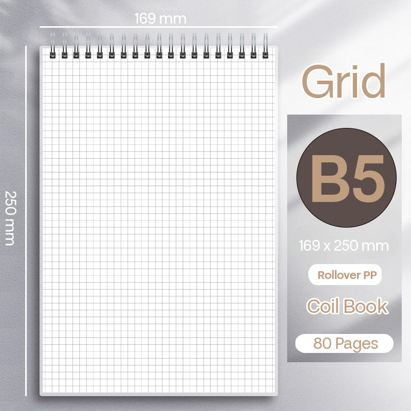 Buku Notebook Ring Atas dan Kiri A5 A6 B5 SBP SBF