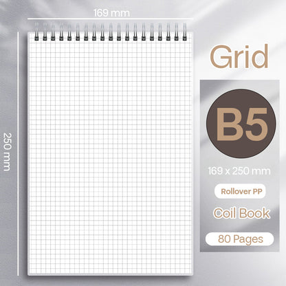 Buku Notebook Ring Atas dan Kiri A5 A6 B5 SBP SBF