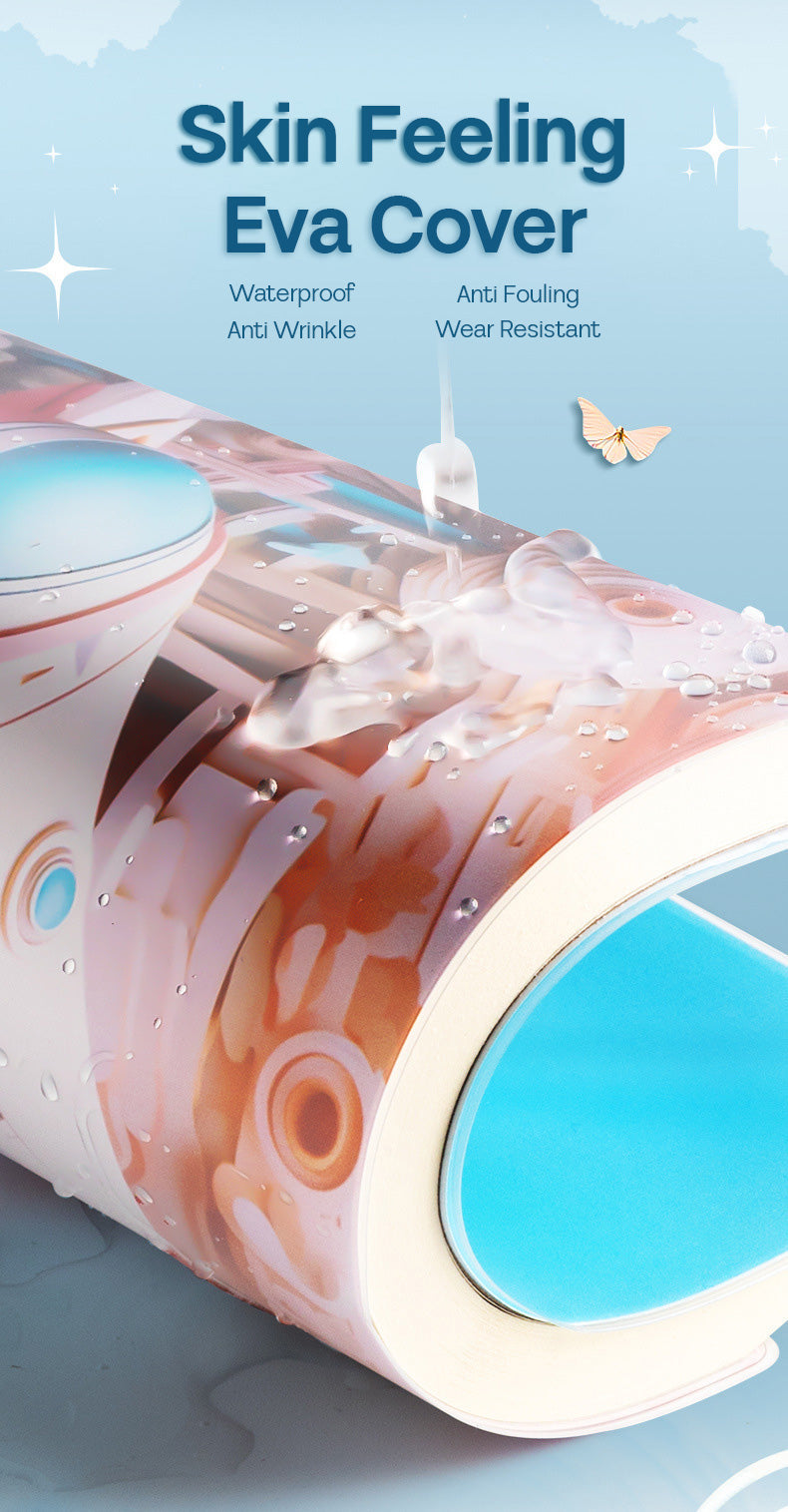 Buku Notebook A5 Sampul Eva Waterproof Tebal Halaman Bergaris 72 Lembar SBRA572