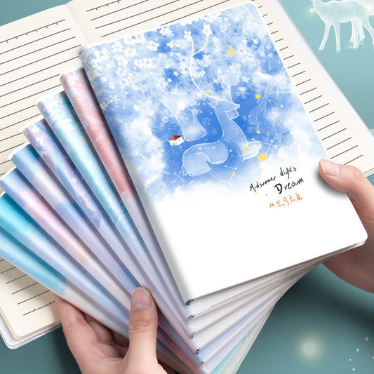 Buku Notebook B5 Sampul Eva Waterproof Tebal Halaman Bergaris 56 Lembar SBRB556