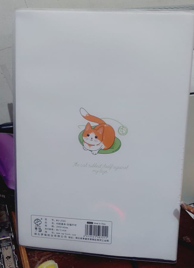 Buku Notebook A5 Sampul Eva Waterproof Tebal Halaman Bergaris 56 Lembar SBRA556