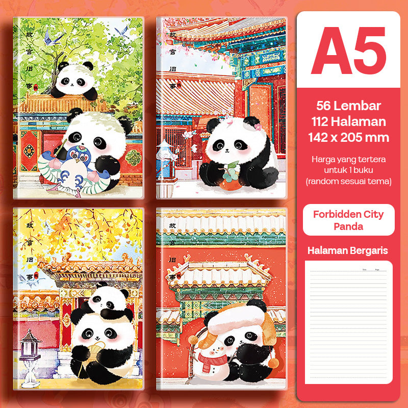 Buku Notebook A5 Sampul Eva Waterproof Tebal Halaman Bergaris 56 Lembar SBRA556