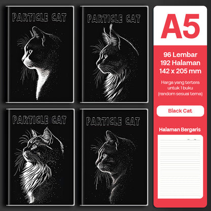 Buku Notebook A5 Sampul Eva Waterproof Tebal Halaman Bergaris 96 Lembar SBRA596