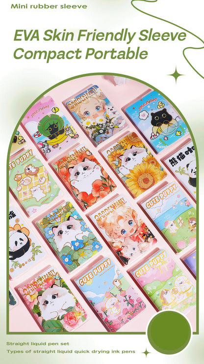 Buku Notebook A7 Sampul Eva Waterproof Tebal Halaman Bergaris 60 Lembar SBRA760