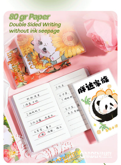 Buku Notebook A7 Sampul Eva Waterproof Tebal Halaman Bergaris 60 Lembar SBRA760