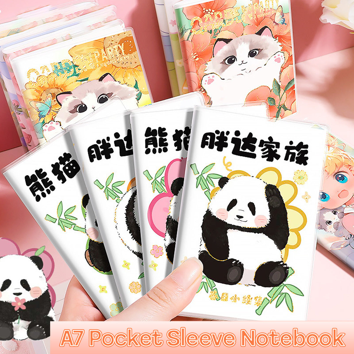 Buku Notebook A7 Sampul Eva Waterproof Tebal Halaman Bergaris 60 Lembar SBRA760