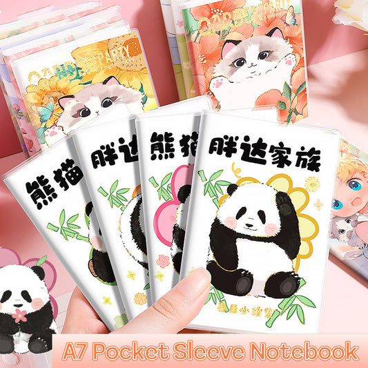 Buku Notebook A7 Sampul Eva Waterproof Tebal Halaman Bergaris 60 Lembar SBRA760