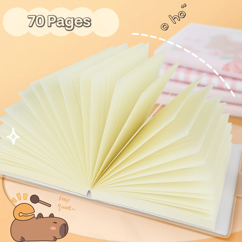 Buku Notebook A7 Sampul Eva Waterproof Tebal Velcro SBRA770