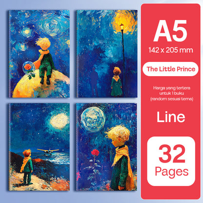 Buku Notebook A5 B5 Halaman Bergaris 32 Lembar SBTA532 SBTB532
