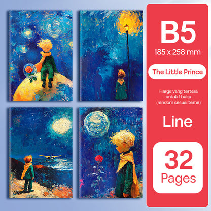 Buku Notebook A5 B5 Halaman Bergaris 32 Lembar SBTA532 SBTB532