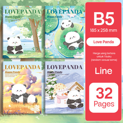 Buku Notebook A5 B5 Halaman Bergaris 32 Lembar SBTA532 SBTB532