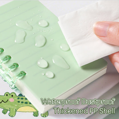 Binder Note A7 Cover Waterproof Halaman Bergaris SFF