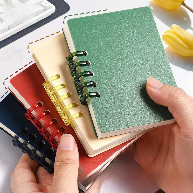 Binder Note A7 Cover Waterproof Halaman Bergaris SFF