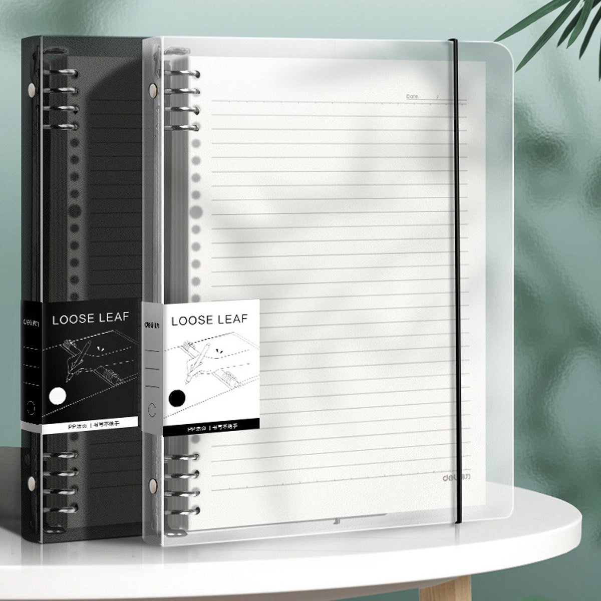 Binder Note A5 Tanpa Ring Tengah Halaman Bergaris SFNLA560