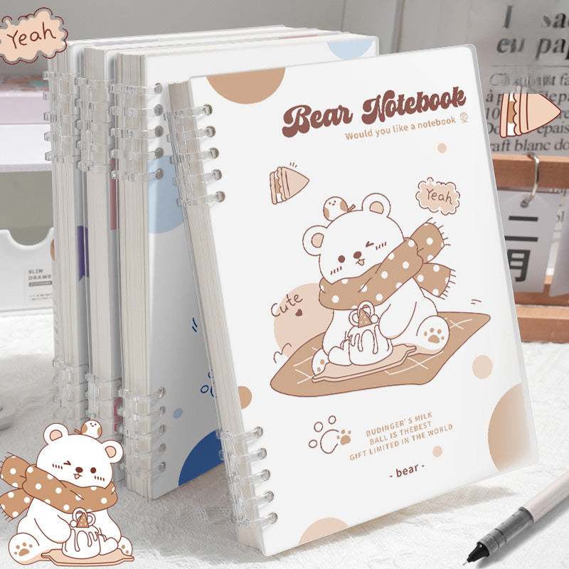 Binder Note A5 Cover Waterproof Halaman Bergaris SFNNA560