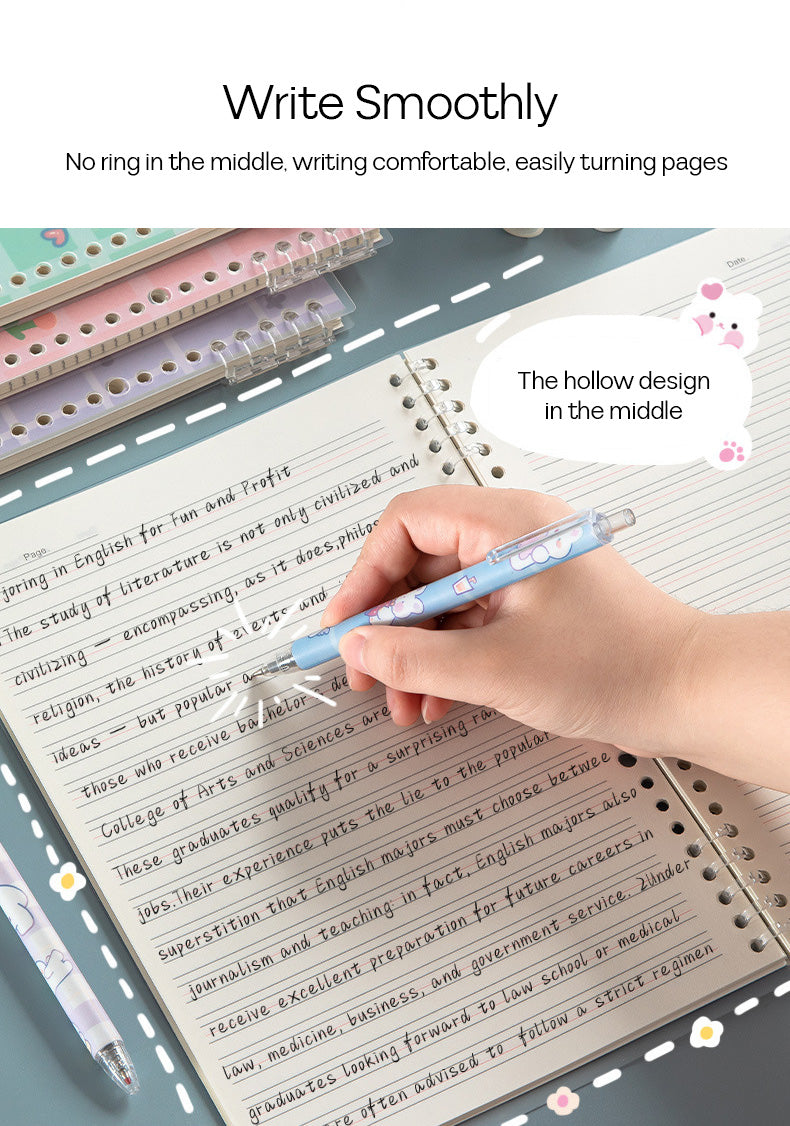 Binder Note A5 Cover Waterproof Halaman Bergaris SFNNA560
