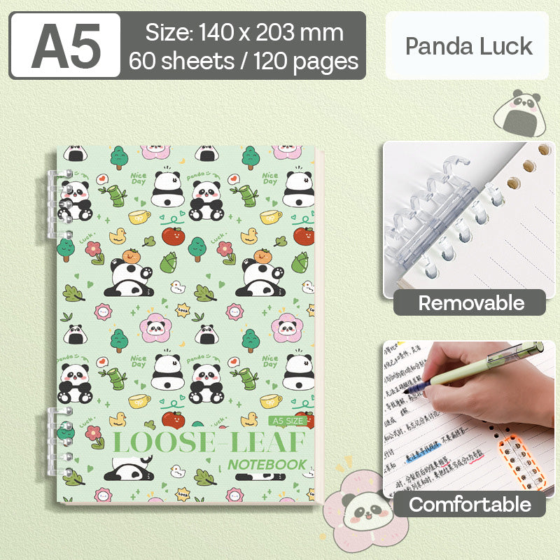 Binder Note A5 Cover Waterproof Halaman Bergaris SFNNA560