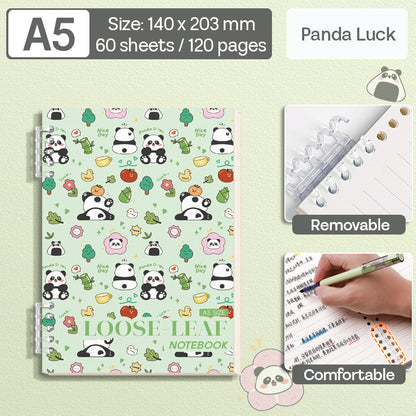 Binder Note A5 Cover Waterproof Halaman Bergaris SFNNA560