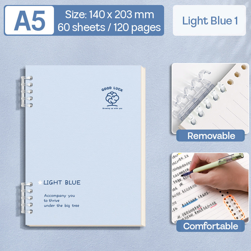 Binder Note A5 Cover Waterproof Halaman Bergaris SFNNA560