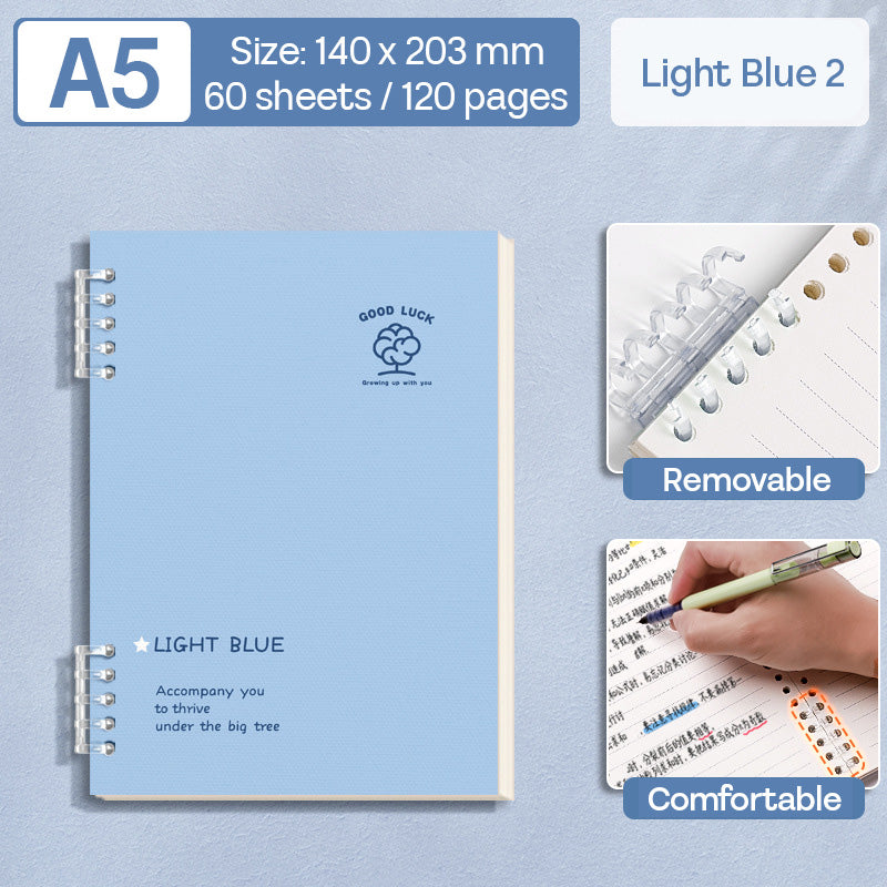Binder Note A5 Cover Waterproof Halaman Bergaris SFNNA560