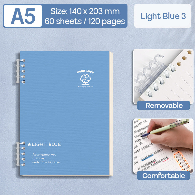 Binder Note A5 Cover Waterproof Halaman Bergaris SFNNA560
