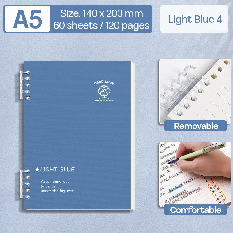 Binder Note A5 Cover Waterproof Halaman Bergaris SFNNA560