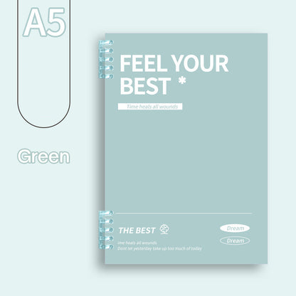 Binder Note A5 Cover Waterproof Halaman Bergaris SFNNA560