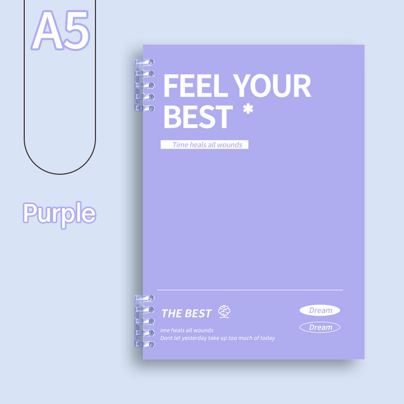 Binder Note A5 Cover Waterproof Halaman Bergaris SFNNA560
