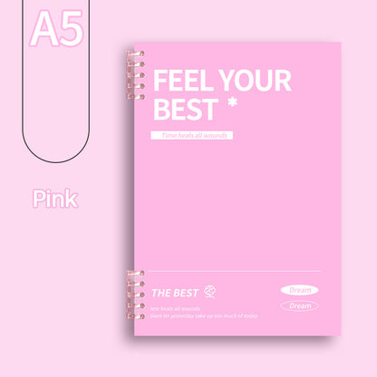 Binder Note A5 Cover Waterproof Halaman Bergaris SFNNA560