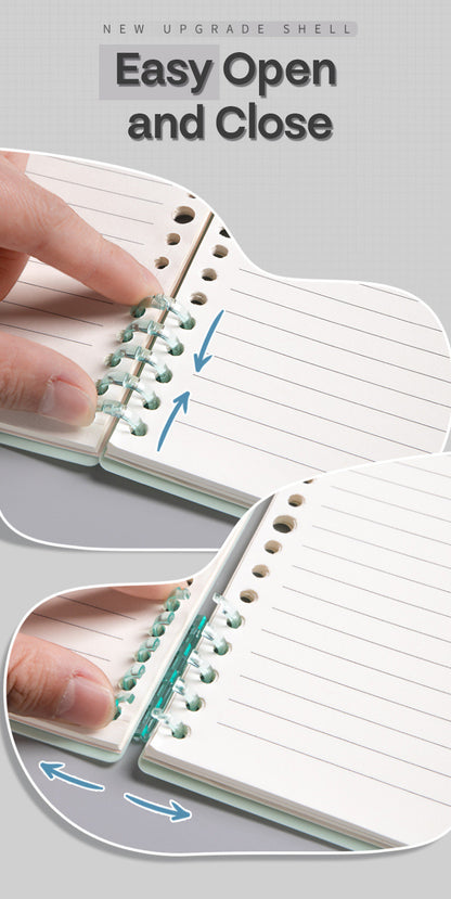 Binder Note A5 Cover Waterproof Color Halaman Bergaris SFNNA560C