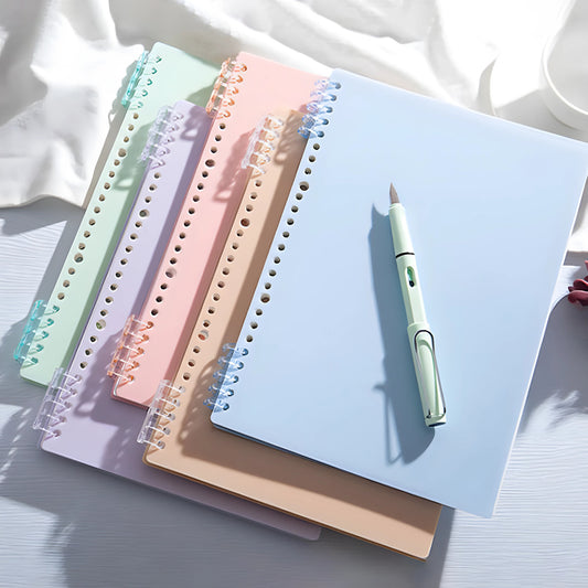Binder Note A5 Cover Waterproof Color Halaman Bergaris SFNNA560C