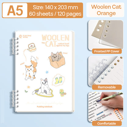 Binder Note A5 Cover Waterproof Halaman Bergaris SFNNA560