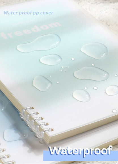 Binder Note A5 Cover Waterproof Freedom Halaman Bergaris SFNNA560F