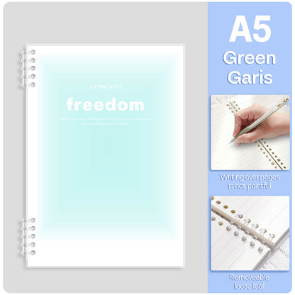 Binder Note A5 Cover Waterproof Freedom Halaman Bergaris SFNNA560F