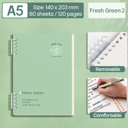 Binder Note A5 Cover Waterproof Halaman Bergaris SFNNA560
