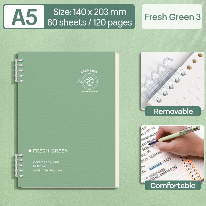 Binder Note A5 Cover Waterproof Halaman Bergaris SFNNA560