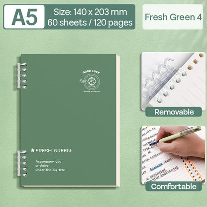 Binder Note A5 Cover Waterproof Halaman Bergaris SFNNA560