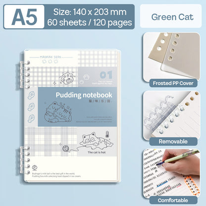 Binder Note A5 Cover Waterproof Halaman Bergaris SFNNA560
