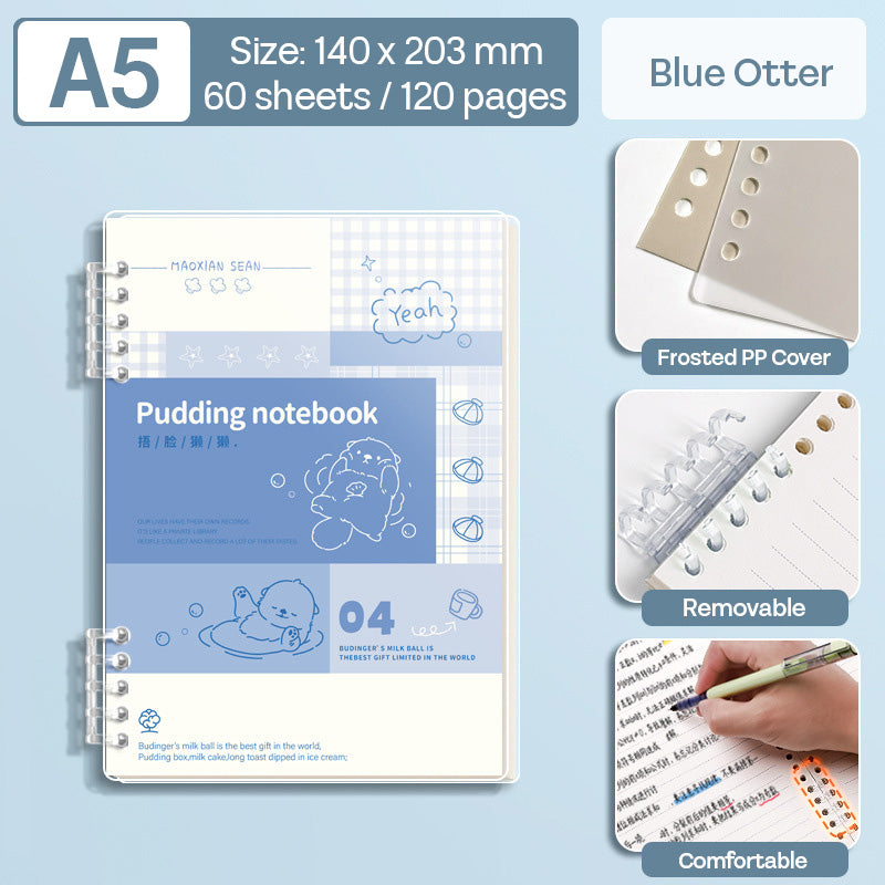 Binder Note A5 Cover Waterproof Halaman Bergaris SFNNA560
