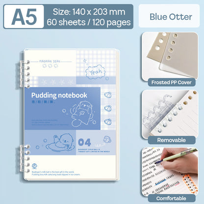 Binder Note A5 Cover Waterproof Halaman Bergaris SFNNA560