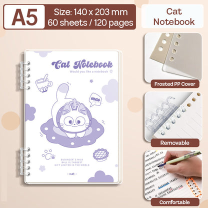 Binder Note A5 Cover Waterproof Halaman Bergaris SFNNA560