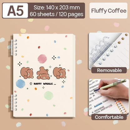 Binder Note A5 Cover Waterproof Halaman Bergaris SFNNA560