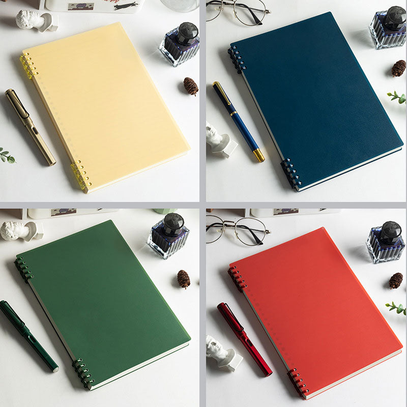 Binder Note A5 Soft Cover Retro Halaman Bergaris SFNNA560R