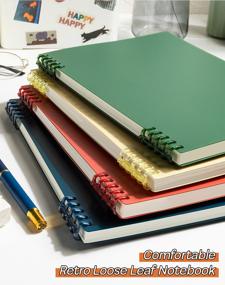 Binder Note A5 Soft Cover Retro Halaman Bergaris SFNNA560R