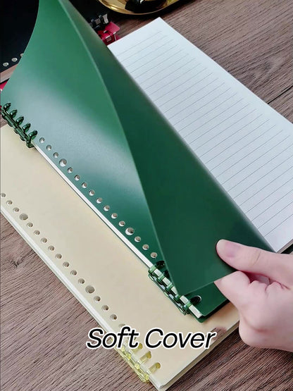 Binder Note A5 Soft Cover Retro Halaman Bergaris SFNNA560R