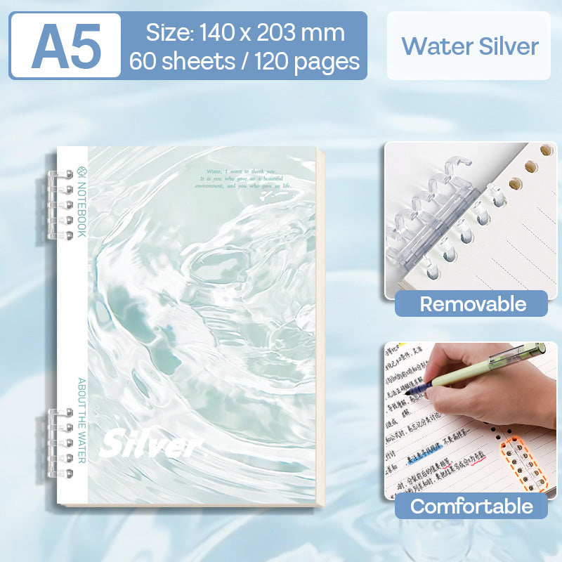 Binder Note A5 Cover Waterproof Halaman Bergaris SFNNA560