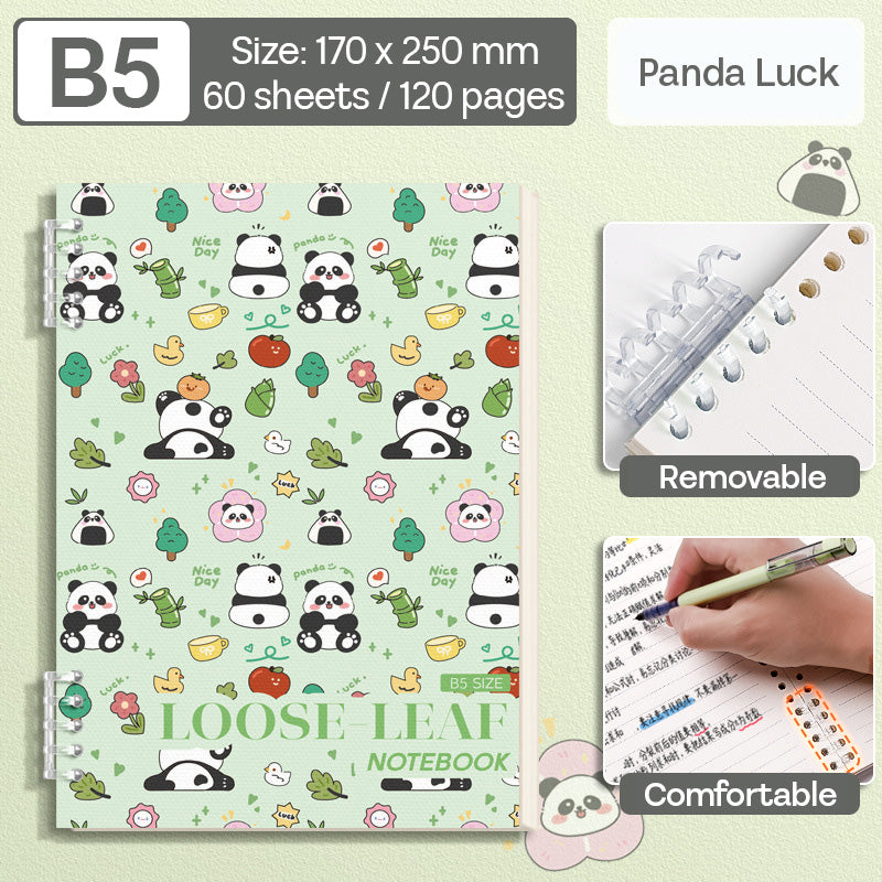 Binder Note B5 Cover Waterproof Halaman Bergaris SFNNB560