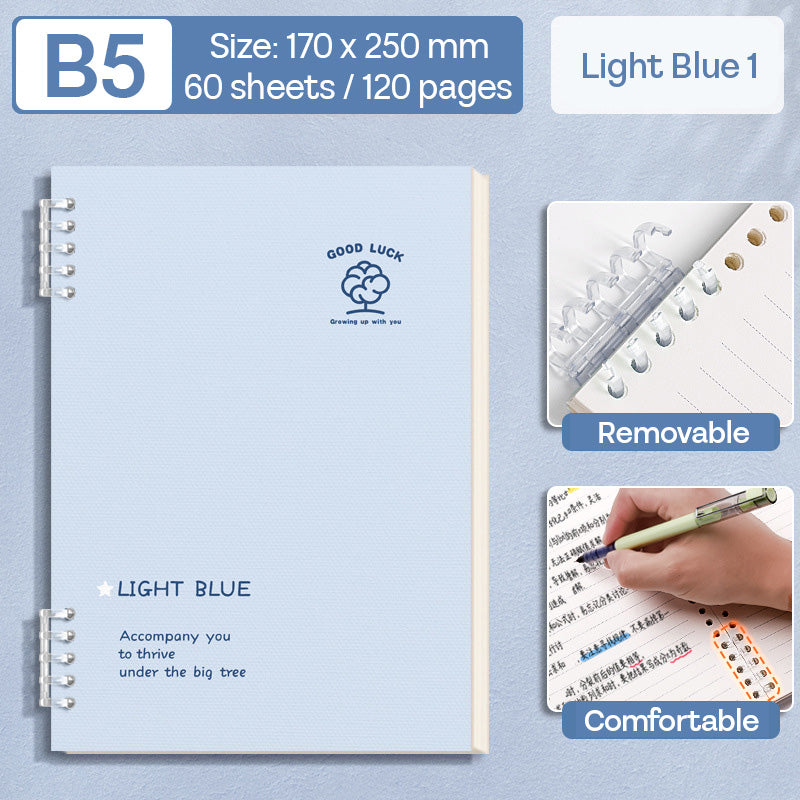Binder Note B5 Cover Waterproof Halaman Bergaris SFNNB560